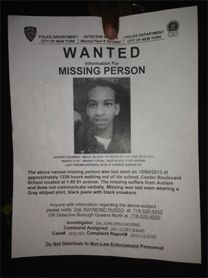 Yaacov Behrman Tweeted, "Missing Child. Possible spotting on Brooklyn &amp; Carroll. Keep your eyes open"